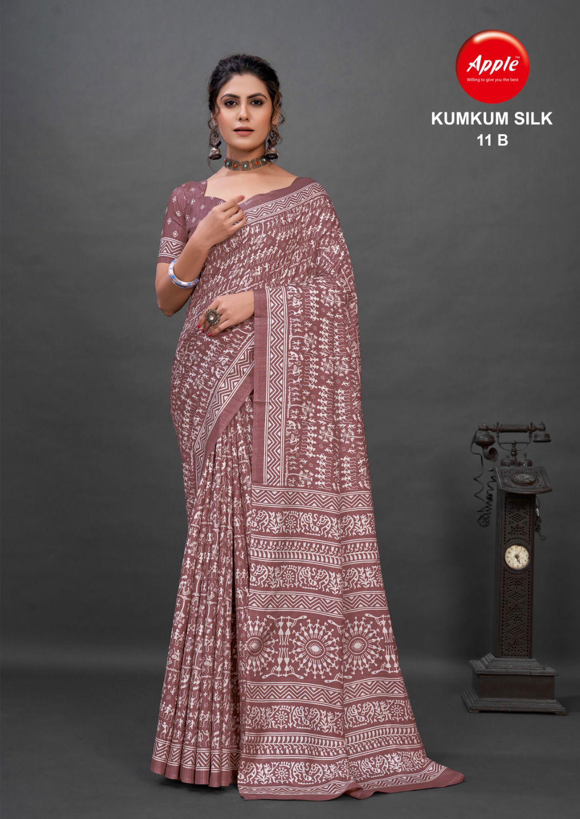 Kumkum Silk Vol 11 By Apple Printed Daily Wear Saree Wholesale Price In Surat
